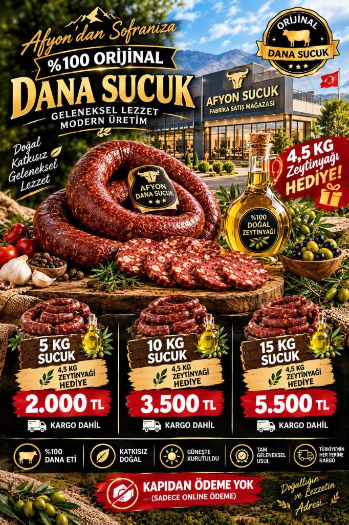 Afyon dana sucuk